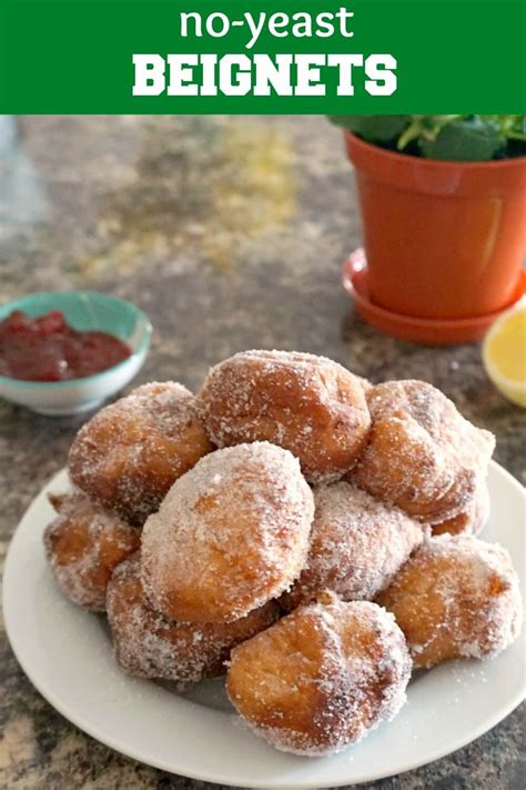 Easy No Yeast Beignets Recipe With A Touch Of Cinnamon And Lemon Or