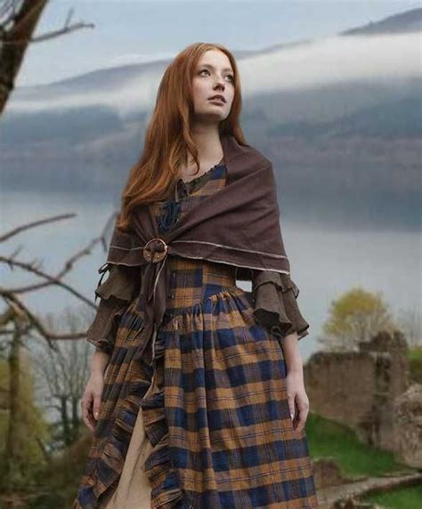 Folk Costumes Of Europe Women S Edition Celtic Dress Scottish Dress Medieval Clothing