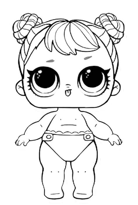 ️lol Baby Sister Coloring Pages Free Download