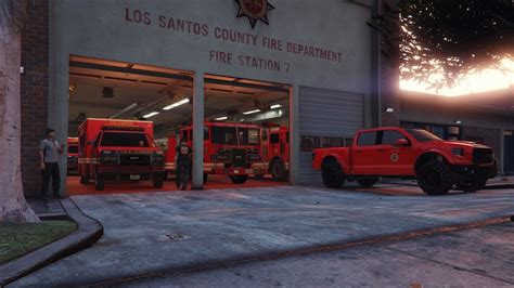 Los Santos Life Roleplay 3 Station 7 Fire Department Youtube