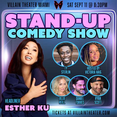 Stand Up Comedy Show With Esther Ku — Villain Theater