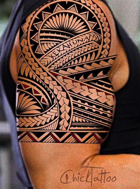 Hawaiian Tattoo Tatuaje maori Diseños de tatuaje polinesio Tatuaje