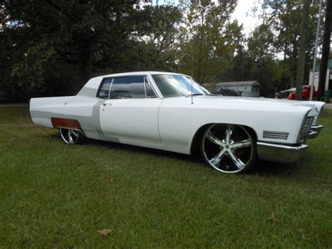 1967 Cadillac Coupe De Ville On 24s Lowered Classic Cadillac Deville
