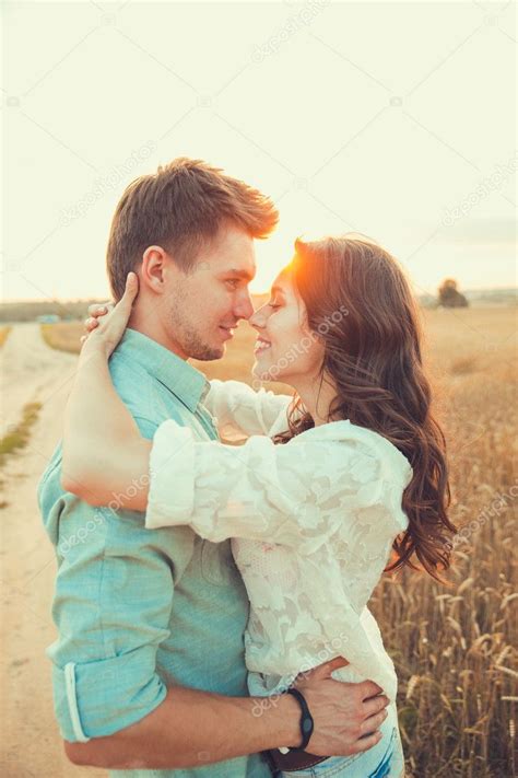 Young Couple In Love Outdoor — Stock Photo © Helenaak14 51474687