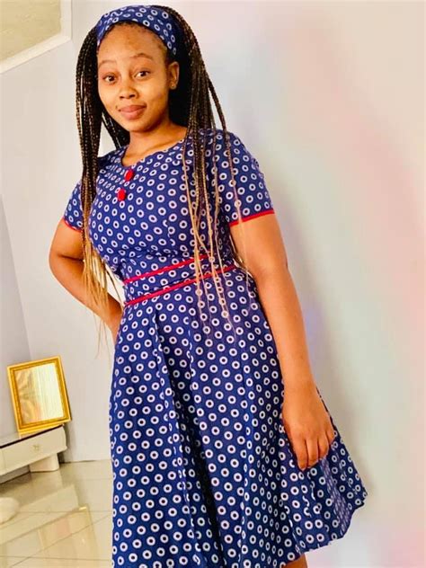 Shweshwe Fabric Dresses Pictures 2019 Latest African