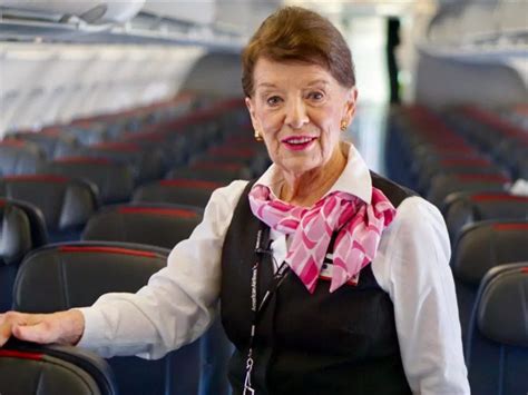 86 Year Old Bette Nash Becomes The Worlds Longest Serving Flight Attendant