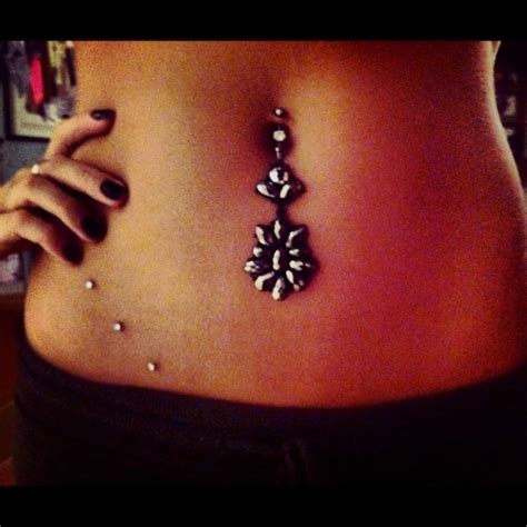 Beautiful Examples Different Belly Button Piercings