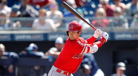 Shohei Ohtani Has Rbi Single Two Walks In Batting Debut With Angels