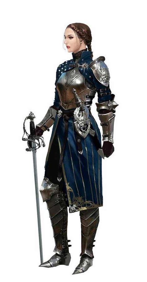 Wow These Are Awesome Female Armor Warrior Woman Character Design