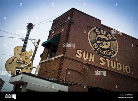 Sun Studios Memphis Tennessee Stock Photo Alamy