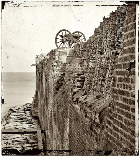 Shorpy Historical Photo Archive Fort Sumter 1865 Civil War