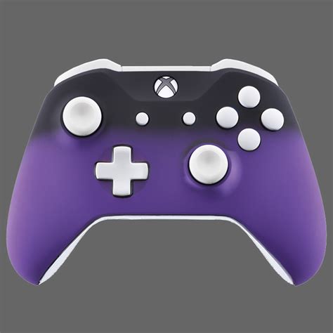 Xbox One Controller Purple Shadow White Custom Controllers Touch Of Modern