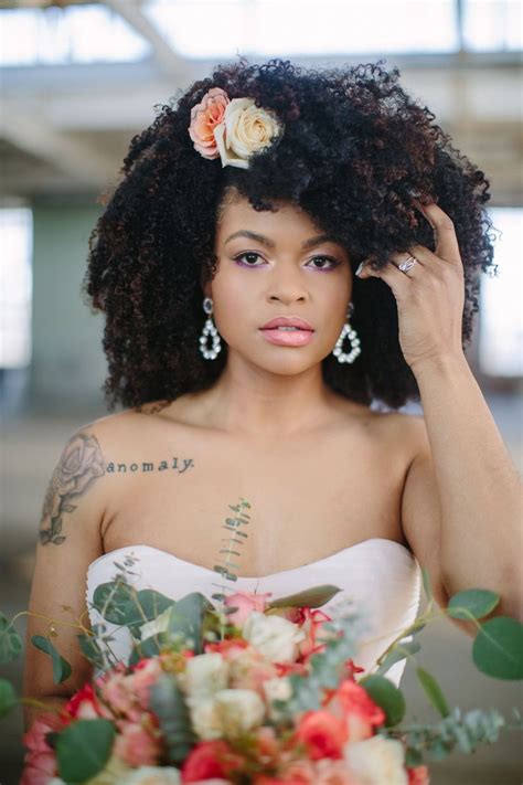 Some women with round faces think that short haircuts are not for them. 30 Modern Wedding Hairstyles for Black Women - WeddingWire