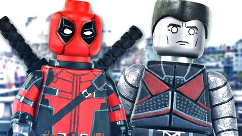 Lego Marvel Deadpool And Colossus Showcase Youtube