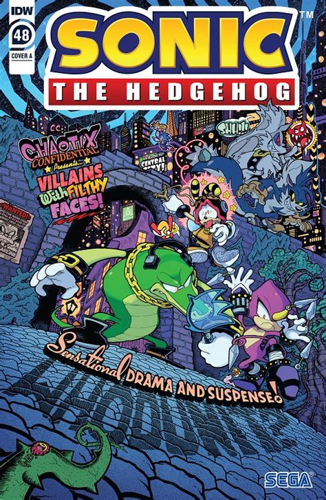 Super Comics Sonic The Hedgehog Idw 48 The Reviewers Unite