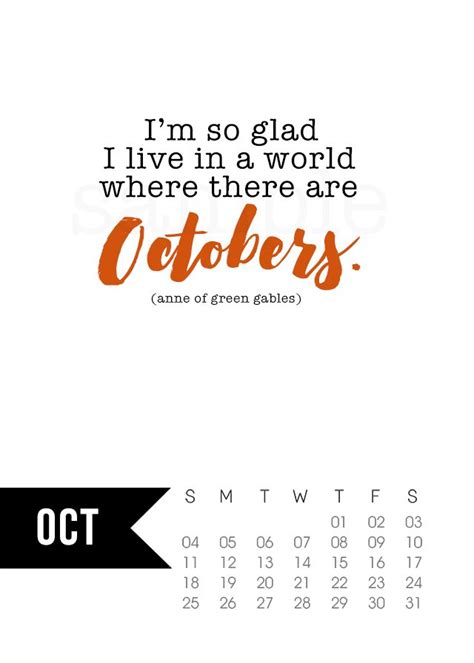 October 2015 Calendar Printable Live Laugh Rowe