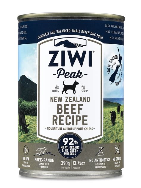 Check spelling or type a new query. Ziwi Peak Moist Beef Dog Food 12 cans x 390g | Beef Wet ...