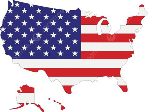 Map Of Usa Flag Usa Map Icon United States Map Vector Usa Map Icon