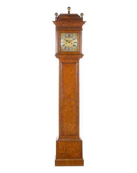 A Fine And Rare Late 17th Century Burr Walnut Veneered Longcase Clock Auctions And Price Archive