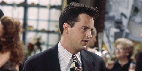 Anybody know a good tailor? Matthew Perry's favourite Chandler Bing joke