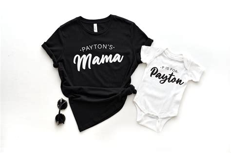 Custom Mommy And Me Shirts Mommy And Me Outfits Matching Etsy
