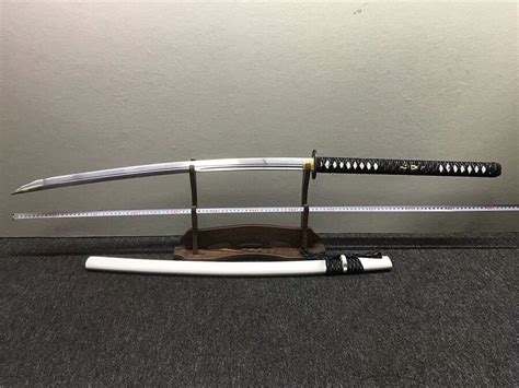 Handmade Spring Steel White Nagamaki Long Handle Katana Katana Swords