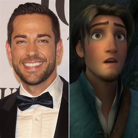 Zachary Levi Flynn Rider In Tangled Celebrities Who Voiced Disney