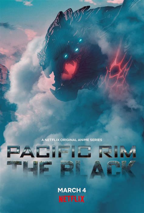 Pacific Rim The Black Netflix Anime Releases Jaeger Kaiju Posters