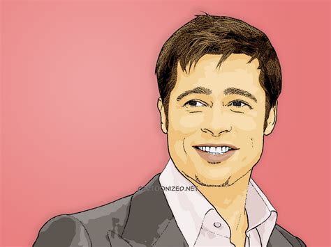 Cartoon Pictures Of Brad Pitt