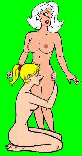 Rule 34 2girls Animated Archie Comics Ass Betty Cooper Biesiuss Blonde Hair Breasts Closed