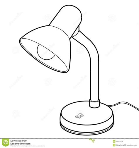 Lamp Printable Coloring Pages