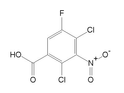 Dichloro Fluoro Nitrobenzoic Acid C H Cl Fno