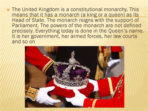The British Monarchy Today Online Presentation