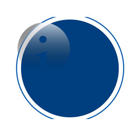 Glossy Blue Circle Button Png Svg Clip Art For Web Download Clip Art