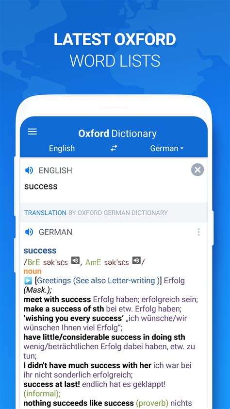 Oxford Dictionary With Translator