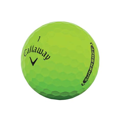 Callaway Supersoft Matte Green Golf Balls