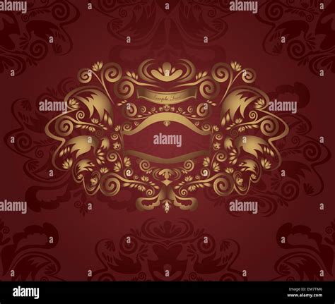 Abstract Royal Frame Stock Vector Image And Art Alamy