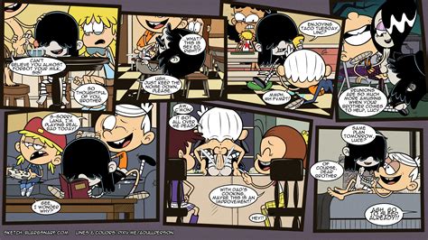 Post 3933594 Adullperson Blargsnarf Comic Cookie Qt Haiku Lana Loud Lincoln Loud Lori Loud Luan