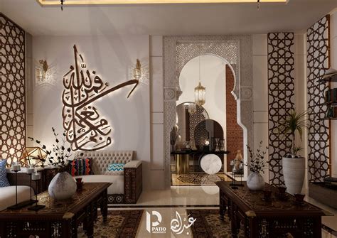 Islamic Majlis And Entrance On Behance Home Room Design Shop Interior