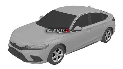 2022 Honda Civic Hatchback Revealed In Patent Renderings Auto Moto