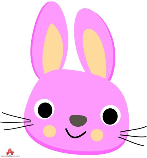 Explore 33 free bunny face clipart & silhouette images. Rabbit Face Clipart | Free download on ClipArtMag