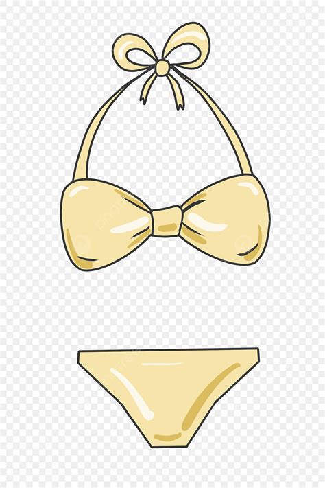 Bikini Yellow Nice Yellow Png Yellow Bikini Bikini Imagem Png E Psd