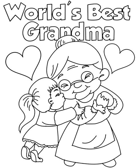 Select from 32084 printable crafts of cartoons, nature, animals, bible and many more. Happy Birthday Grandma Printable Coloring Card | Printable ...