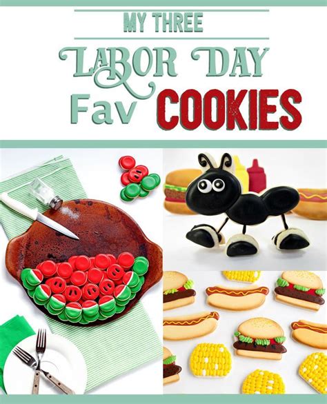 Lots of party decoration ideas to help make any event more festive. Labor Day Cookies You Still Have Time to Make | Summer ...