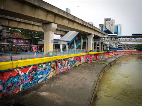7 popular sites in malaysia revealed! Street Art Graffiti Klang River Kuala Lumpur - Hype Malaysia