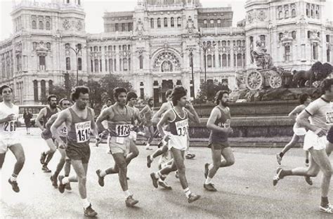 Primera Maratón En Madrid Abril De 1977