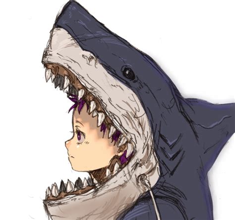 Bassmen Shark Art Manga Art Concept Art Characters