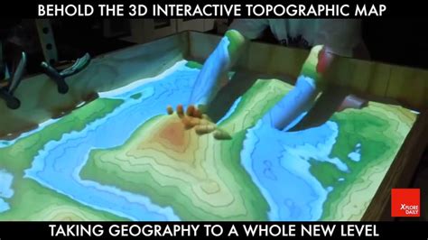 Awesome 3d Interactive Topographic Map Youtube