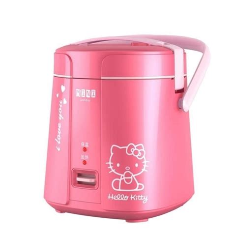 A good rice cooker can ensure that the cooked rice turns out perfectly each time. Portable 1.2L Mini Rice Cooker Stainless Steel Container-Pink