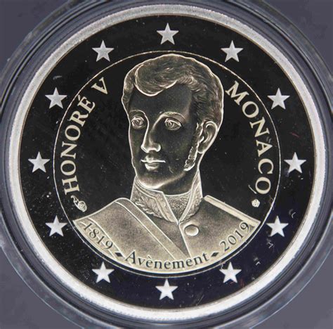 Monaco 2 Euro Commemorative Coins Daily Updated Collectors Value For